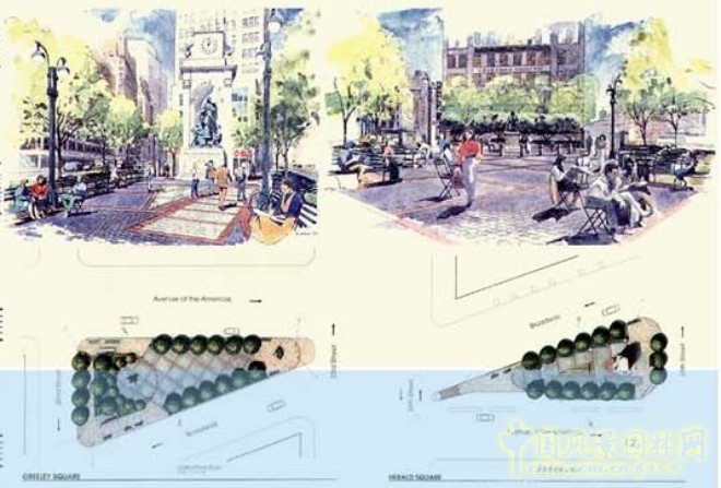 翟俊 廣場改造 Macy's前廣場改造 城市景觀