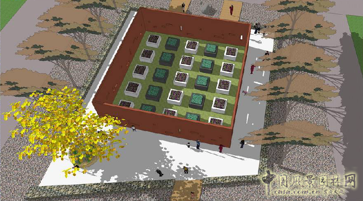 北京園博會(huì) 設(shè)計(jì)師廣場(chǎng) 競(jìng)賽 獲獎(jiǎng) 作品 白祖華 中國(guó)風(fēng)景園林網(wǎng)