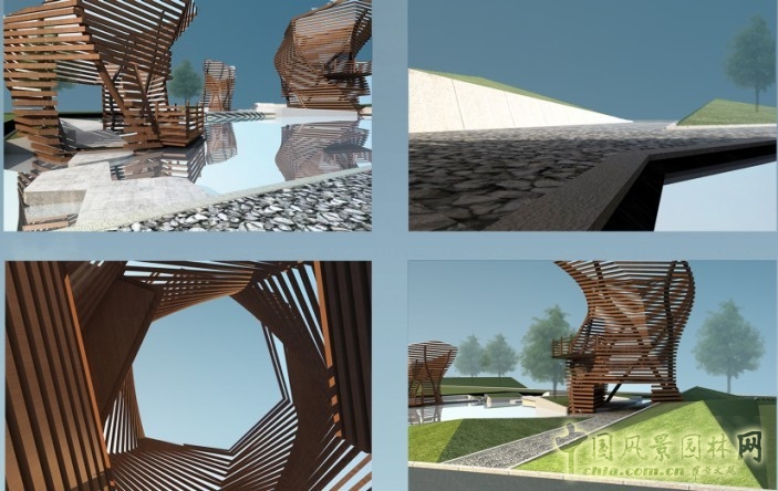 李浩年 景觀規劃 景觀設計 籠結構 垣外苑