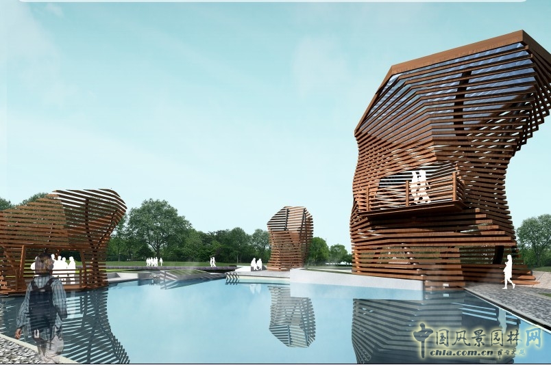 李浩年 景觀規劃 景觀設計 籠結構 垣外苑