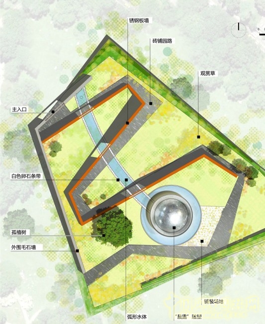 王繼旭 園林 城市建設(shè) 景觀工程 設(shè)計(jì)師廣場 門園