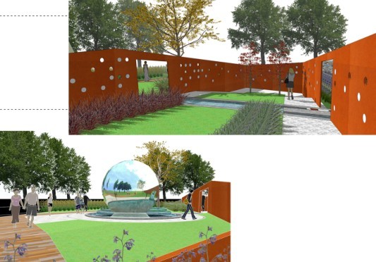 王繼旭 園林 城市建設 景觀工程 設計師廣場 門園