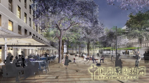 拉茨合伙人贏得英國圣彼得廣場國際設計競賽 世界園林 規劃設計 中國風景園林網