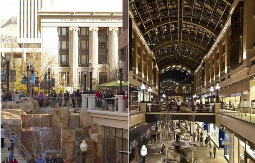 美國“城市溪流中心”購物中心