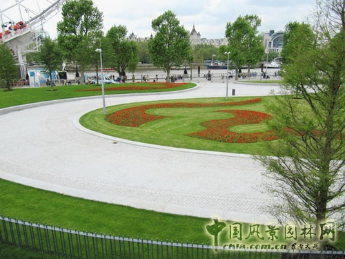 West8倫敦女王禧慶花園 世界園林 規劃設計 中國風景園林網