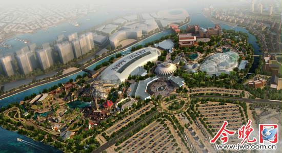 北方 最大 生態 主題 公園 天津歡樂谷 中國風景園林網