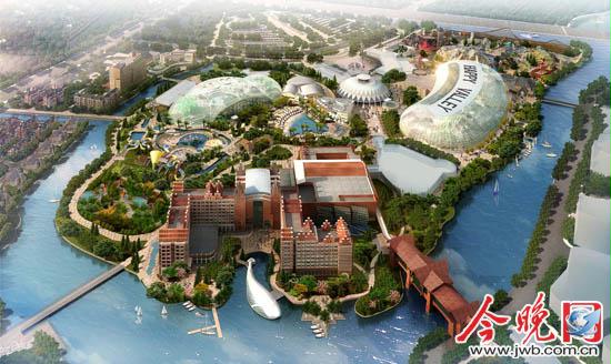 北方 最大 生態 主題 公園 天津歡樂谷 中國風景園林網