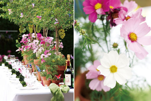 草花 應用 婚禮