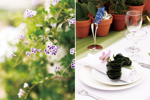 草花 應用 婚禮