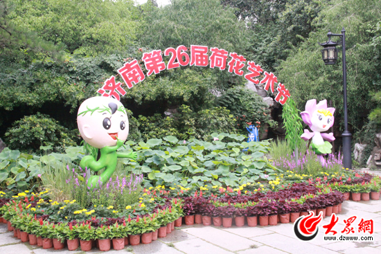 濟南 荷花 大明湖