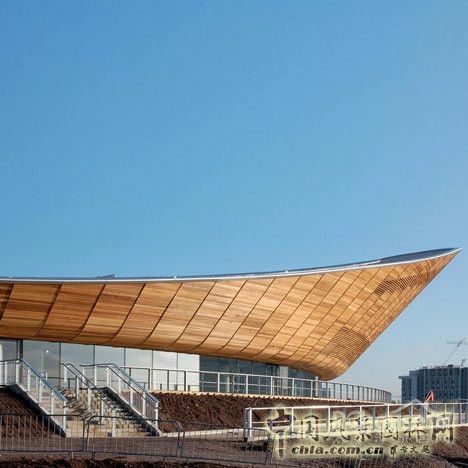 倫敦奧林匹克自行車館 中國風景園林網