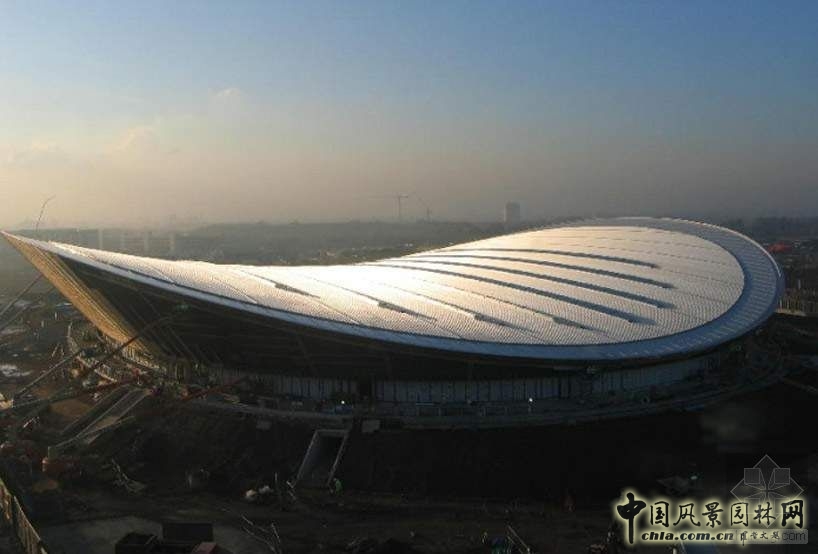 倫敦奧林匹克自行車館 中國風景園林網