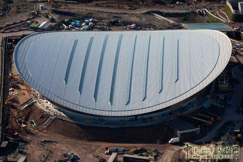 倫敦奧林匹克自行車館 中國風景園林網