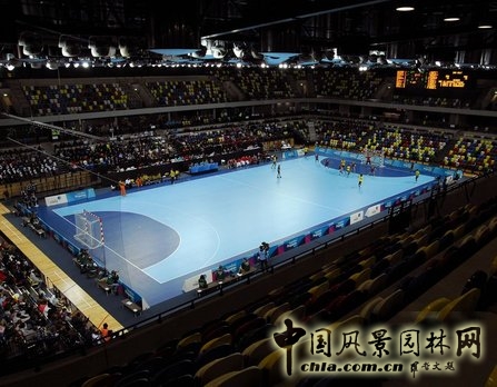 倫敦奧運會手球館 中國風景園林網