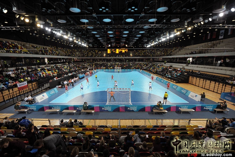 倫敦奧運會手球館 中國風景園林網