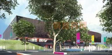 倫敦奧運會手球館 中國風景園林網