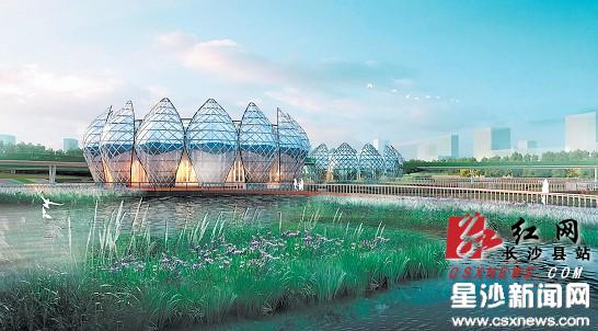 湖南長沙松雅湖 中國風景園林網