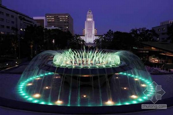 洛杉磯市中心大公園 中國風(fēng)景園林網(wǎng)