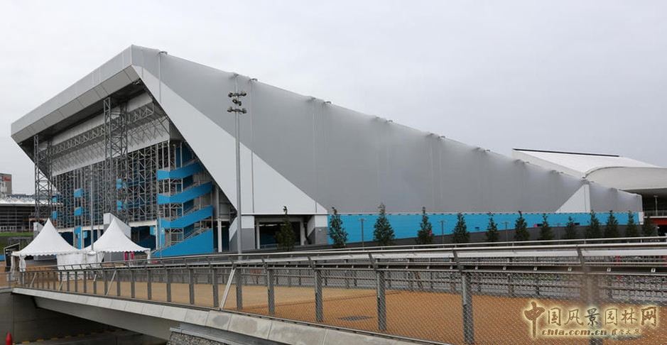 倫敦奧運會水球館 中國風景園林網