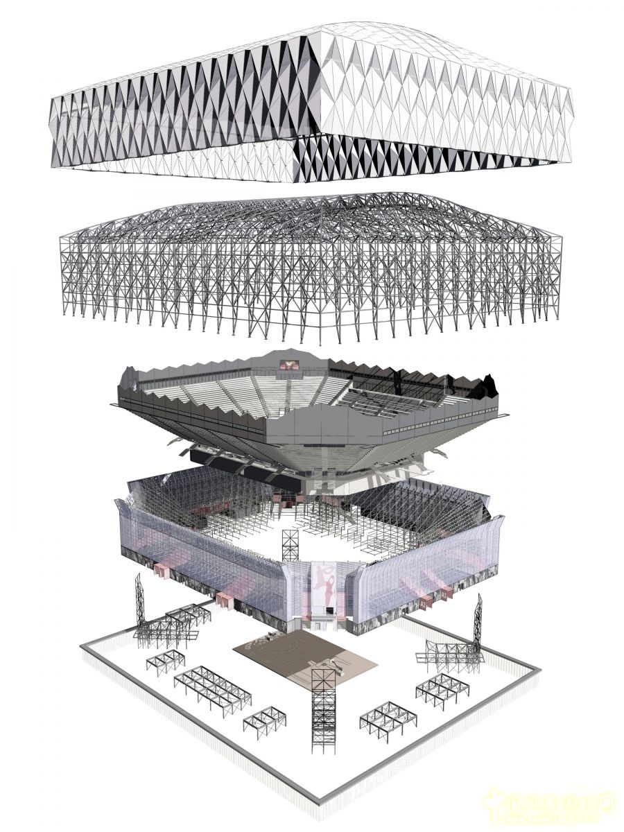 倫敦奧運(yùn)會籃球館 中國風(fēng)景園林網(wǎng)