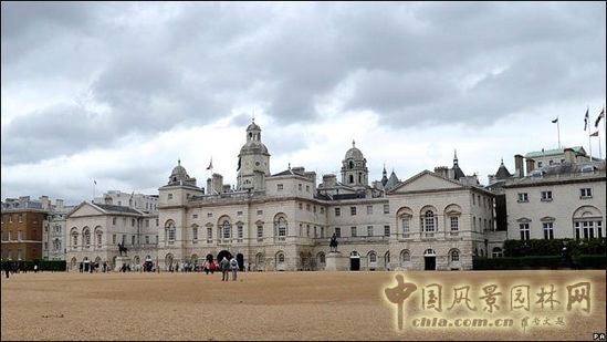 英國皇家騎兵衛隊閱兵場 中國風景園林網