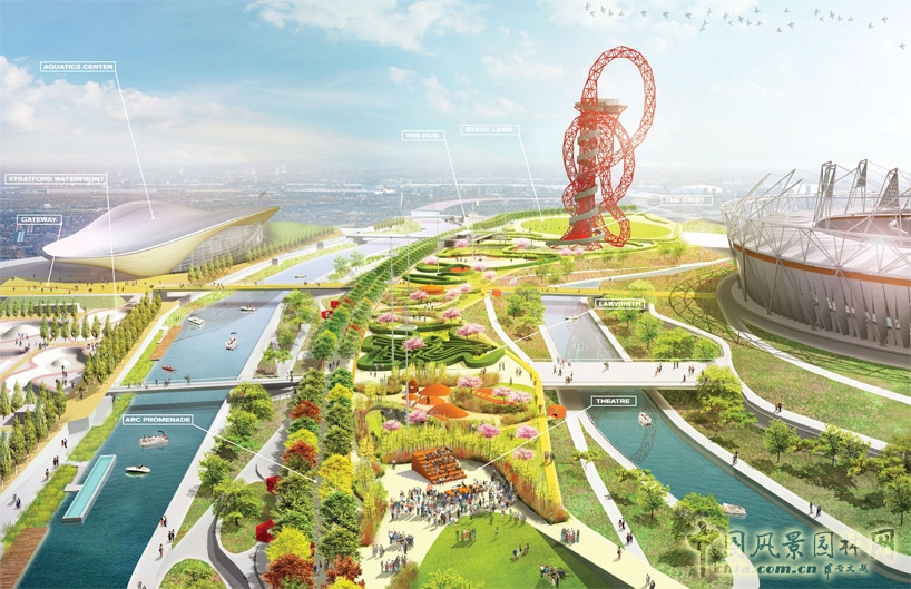 奧林匹克公園 中國風景園林網