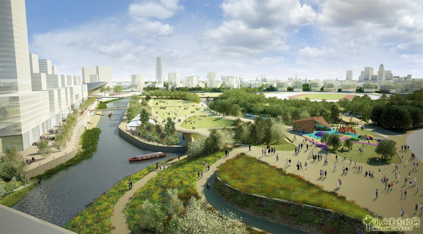 奧林匹克公園 中國(guó)風(fēng)景園林網(wǎng)