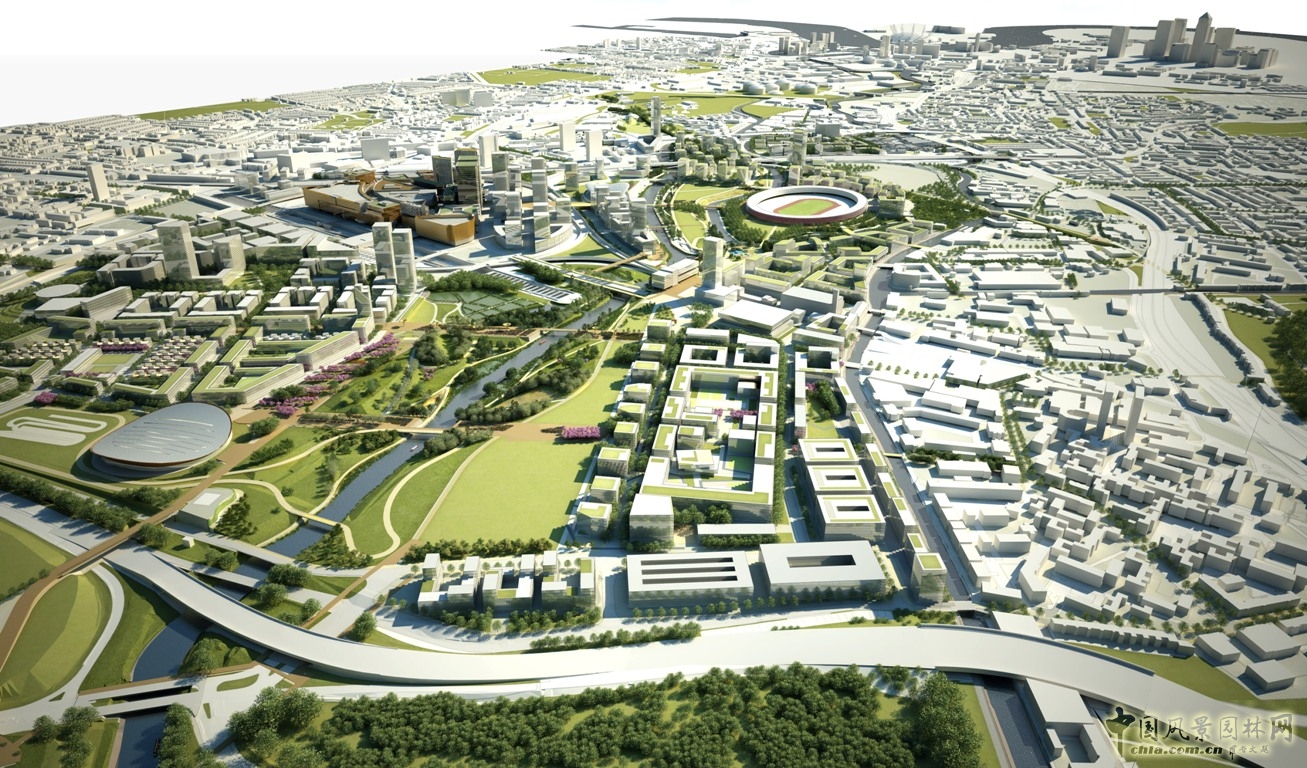 奧林匹克公園 中國風景園林網