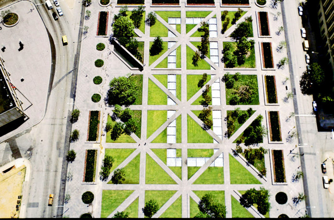 德克薩斯州 沃斯堡市 伯納特 公園 中國風景園林網