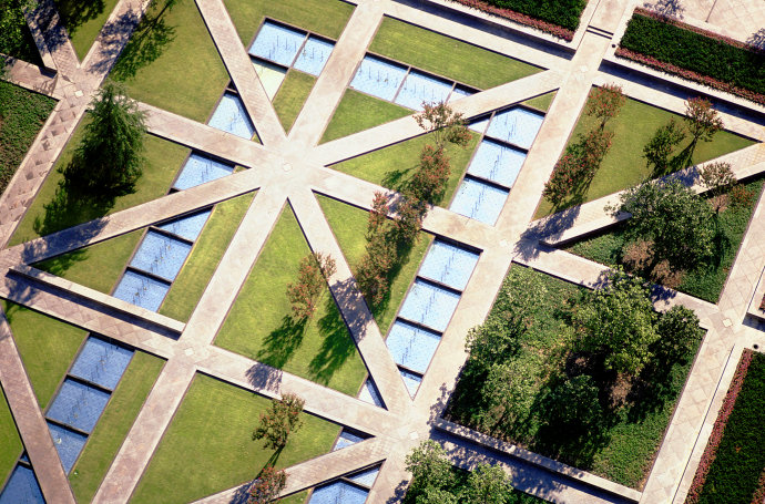 德克薩斯州 沃斯堡市 伯納特 公園 中國風景園林網