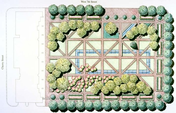 德克薩斯州 沃斯堡市 伯納特 公園 中國風景園林網