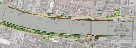 德拉瓦河濱水區域景觀