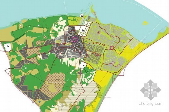 Huizen地區(qū)空間開發(fā)總方案 中國風景園林網
