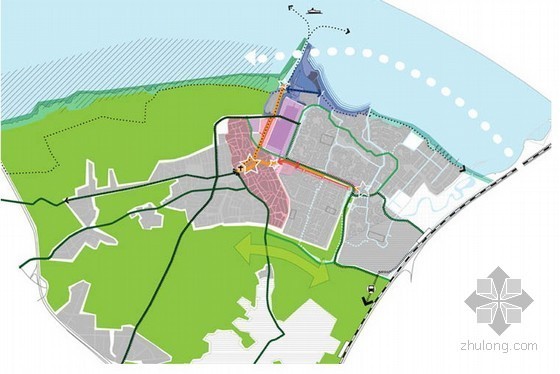 Huizen地區(qū)空間開發(fā)總方案 中國風景園林網