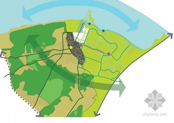 Huizen地區(qū)空間開發(fā)總方案 中國風景園林網