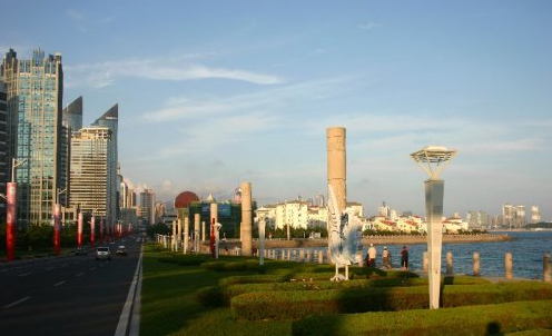 魯班獎  景觀 展示 青島 五四廣場 中國風景園林網