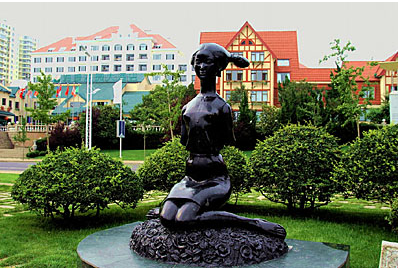 魯班獎  景觀 展示 青島 五四廣場 中國風景園林網