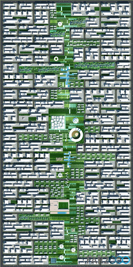 卡塔爾“河谷城”總體規(guī)劃 中國風(fēng)景園林網(wǎng)