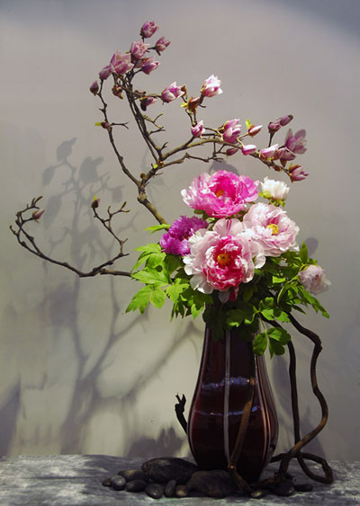 插花 作品 王路昌