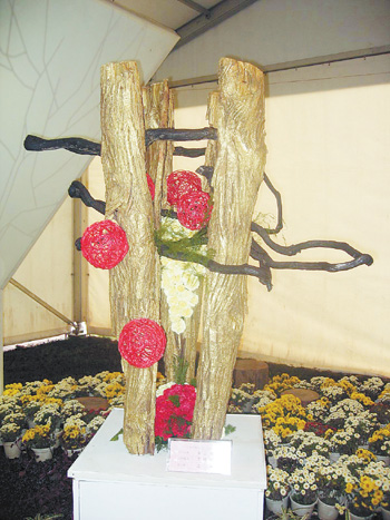 插花 作品 丁穩(wěn)林