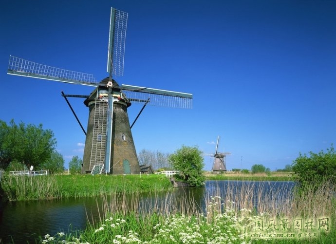 荷蘭風車群 中國風景園林網