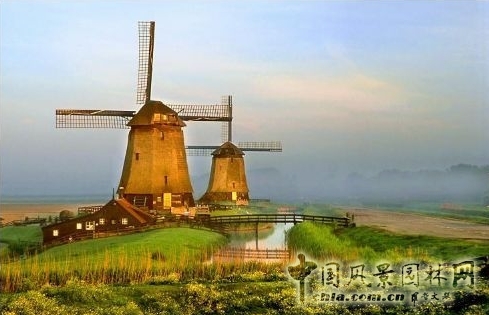 荷蘭風車群 中國風景園林網