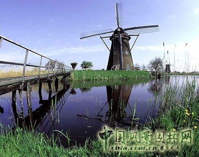 荷蘭風(fēng)車群 中國風(fēng)景園林網(wǎng)