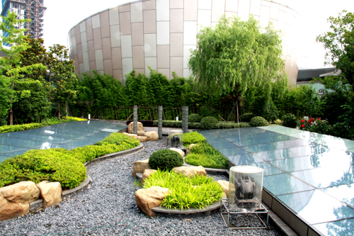 錢江新城 屋頂綠化群 中國風景園林網