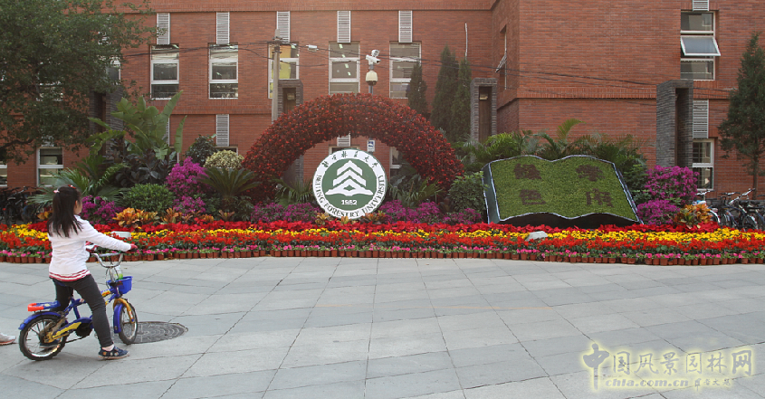 北京林業大學 喜迎 60周年 校慶 中國風景園林網