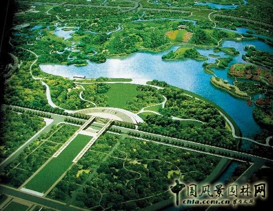 連載 劉秀晨 綠色的云 點評奧林匹克森林公園 中國風景園林網