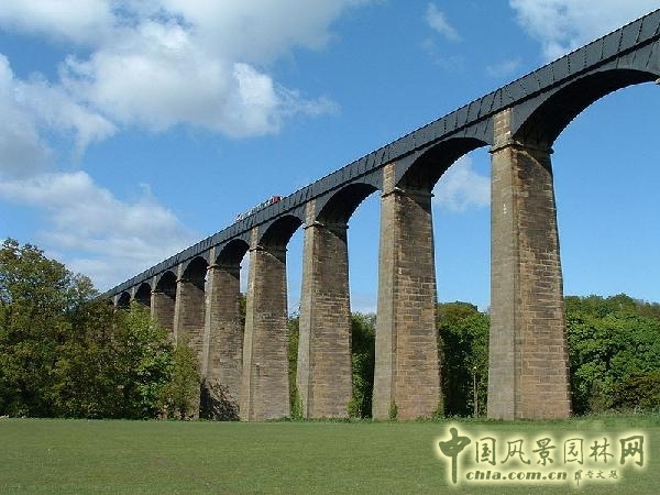 旁特斯沃泰水道橋與運(yùn)河