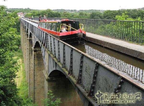 旁特斯沃泰水道橋與運河