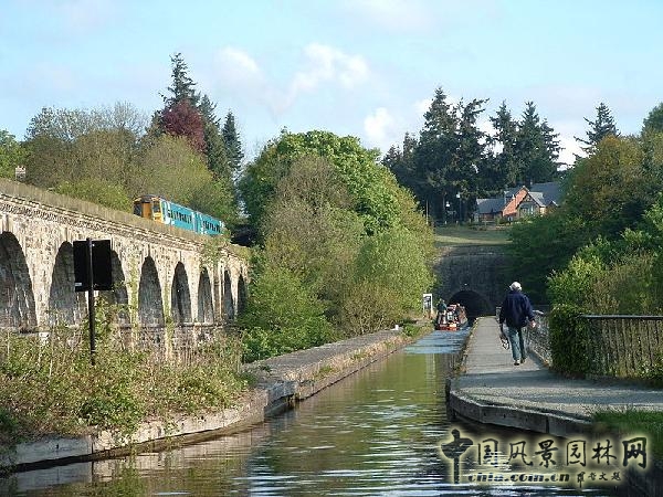 旁特斯沃泰水道橋與運河