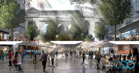 福斯特事務所等公布紐約大中央車站的改造方案 